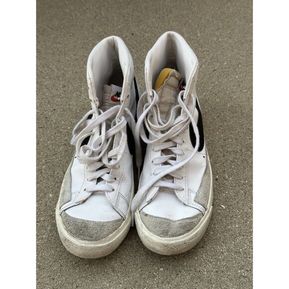 Nike Blazer Mid \'77 Vintage White Black Men Sneakers Size 10 main image 8